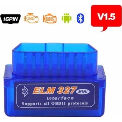 2021 A++ Quality Mini Tester OBD 2 Auto Diagnostic Scanner Newest Original V1.5 Super Mini ELM327 OBD2 OBD II Bluetooth ELM 327