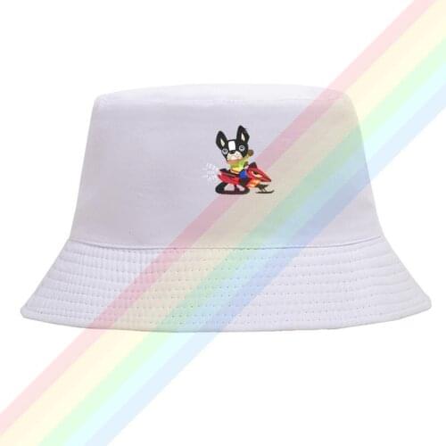 2021 Classic Cartoon Tool Car DSQ2 Flat Top Breathable Bucket Hats Unisex Summer Printing Fishermans Hat