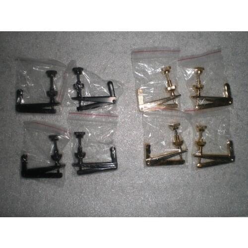 8 PCs Cello Fine tuner for 3/4 to 4/4 including 4 pcs Black & 4 pcs gold color