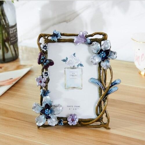 American Metal Retro Creative Photo Frame Picture Frame Studio Photography Antique Garden Children Photo Frame