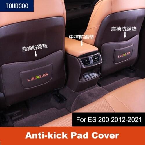 Car Styling Seat Anti-kick Pad Cover for Lexus ES200 Car Modification Protective Mat