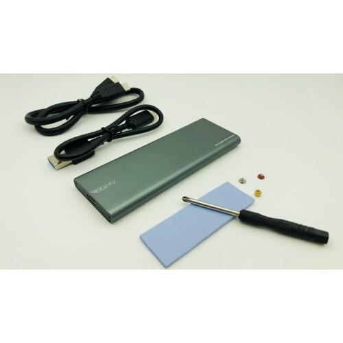 M.2 NVMe USB 3.1 Type C SSD Mobile Box for Hard Disk External HDD Enclosure M Key PCI-E NVMe SSD Case for 2230 2242 2260 2280