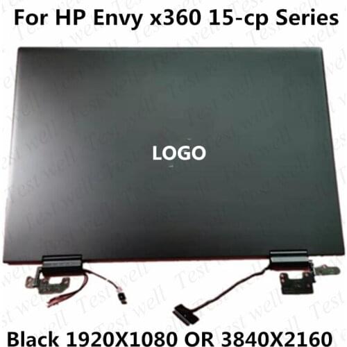 L25821-001 L23792-001 15.6'' For HP Envy x360 15-cp 15-cp0704nz 15-cp0599na LCD Touch Screen Digitizer Full Assembly With Hings