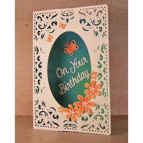 Flower Lace Hollow Corners Metal Cutting Dies New 2019 For DIY Scrapbooking Embossing Photo Paper Cards Crafts Making