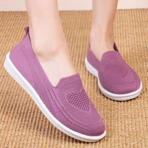 Summer Loafers Shoes For Women Soft Comfortable Womans Ballet Flats Ladies Sneakers 2021 Running Shoes Woman Espadrilles