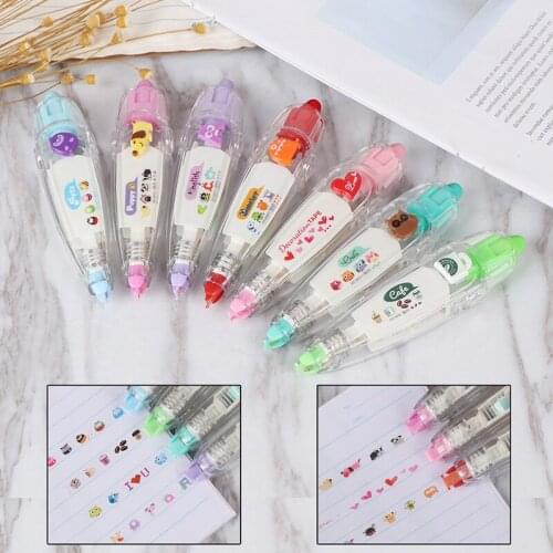 Cute Korean Cartoon Correction Tape Study Stationery Office School Supplies Gift