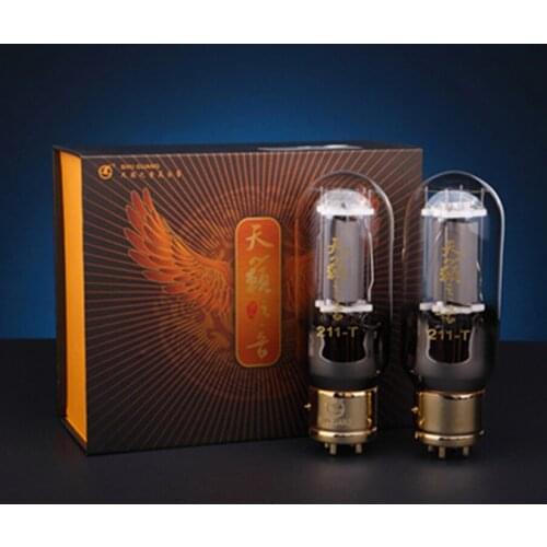 New 2pcs Shuguang Natural Sound Series 211-T(211-TA,WE211)matched pair Amplifier HIFI Audio Vacuum Tubes Repalce Psvane JJ 211