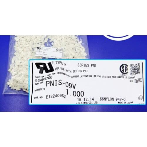 PNIS-09V housings JST Connectors terminals housings 100% new and original parts