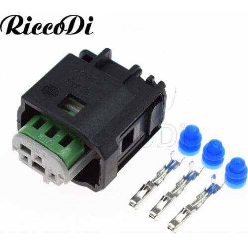 1/5/10/20Set 968402-1 1-9676 AMP 3 Pin Air Conditioner Pressure Switch Cold Air Pressure Sensor Plug Connector for Benz BMW C200