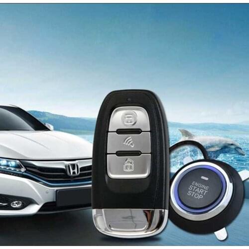 Auto Car Alarm System PKE Keyless Entry Engine Remote Controller Starline Remote Central Locking Start Stop Button For Toyota
