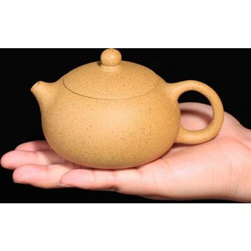 Yixing Classic Tea Pot Purple Clay Xi shi Teapots ore beauty kettle 188 Ball hole filter Handmade Tea set Customized gifts 200ml