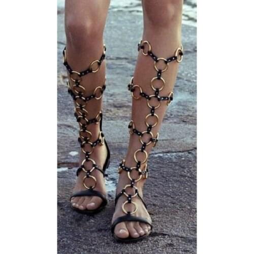 ASHIOFU Handmade Women Flat Sandals Hot Sale Back-to-school Party Prom Shoes Daily Wear Casual Evening Fashion Sandals Shoes