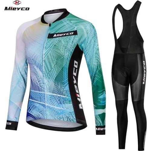 Women Cycling Jersey Set Bike Skinsuit Bicycle MTB Clothing Triathlon Suit Sport Jacket Clothes Dress Uniform Kit Outfit Maillot
