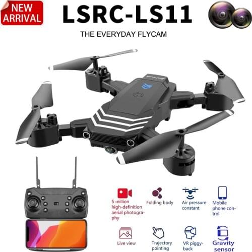 LSRC 2020 New RC Drone 4K With Camera HD 1080P Mini Foldable Dron FPV Wifi Quadrotor Drones Children’s Toy Gift 25 Minutes