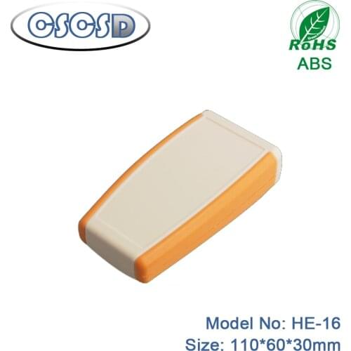 1pcs 110*60*30mm customize plastic handheld enclosure handheld soft side enclosure small custom handheld enclosure