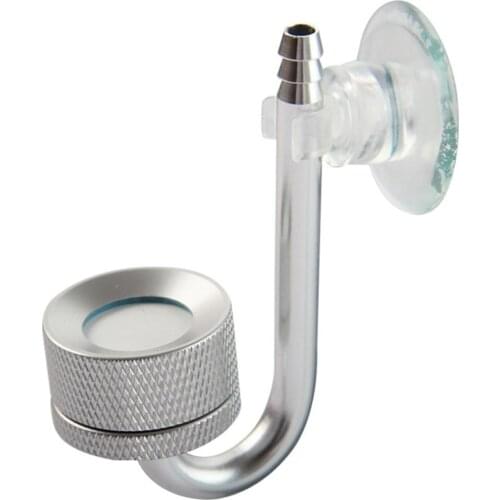 1Pc Stainless Steel Atomizer 3colors Aquarium Swimming Pool Fish Tank Diffuser Carbon Dioxide Atomizer Parts for 4mm water pipes