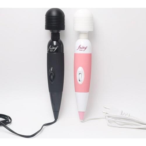 4.3cm dia cap strong vibration magic wand stick massager, Fairy AV vibrator Clitoris Stimulator Sex Toys For Woman Vibradores