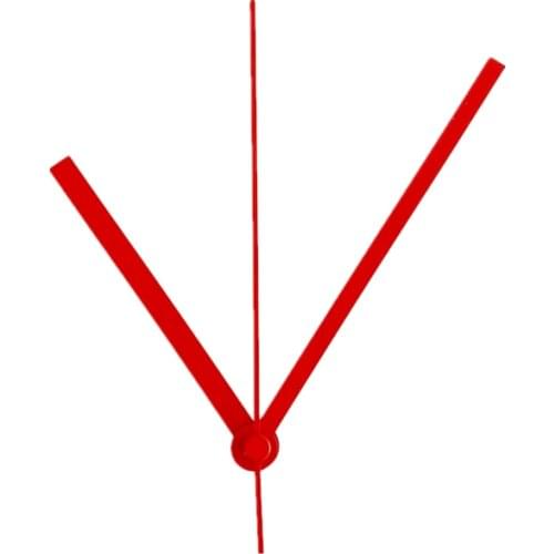 Best 50Sets Metal Red Hands Clock Arrows for DIY Mechanical Clock Mechanism Free Shipping