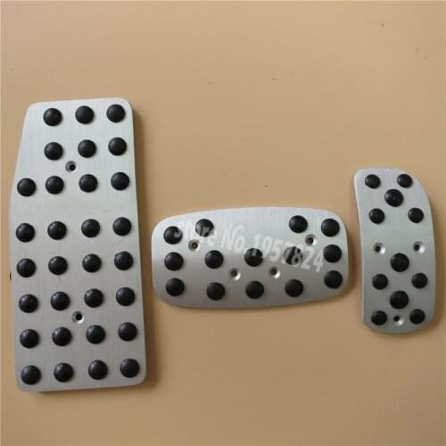 DEE Car Accessory High Quality Non-slip accelerator/gas/fuel brake foot rest AT pedal pads for Nissan Sylphy 2006-2012 Stickers