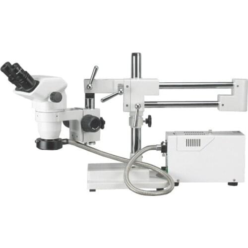 AmScope 6.7x-112.5x Binocular Stereo Zoom Boom Microscope ZM-4BNW-FOR