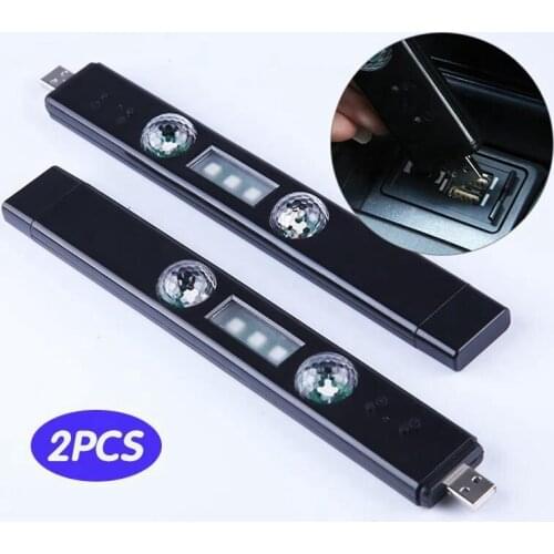 Car LED Decorative Atmosphere Light USB Charging LED Atmosphere Light LED Foot Sole Atmosphere Light