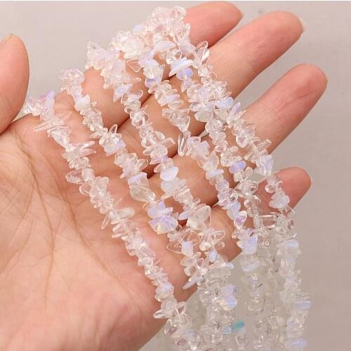 Natural Stone Beads Irregular Gravel Opal Isolation Bead For Jewelry Making DIY Necklace Bracelet Accessory