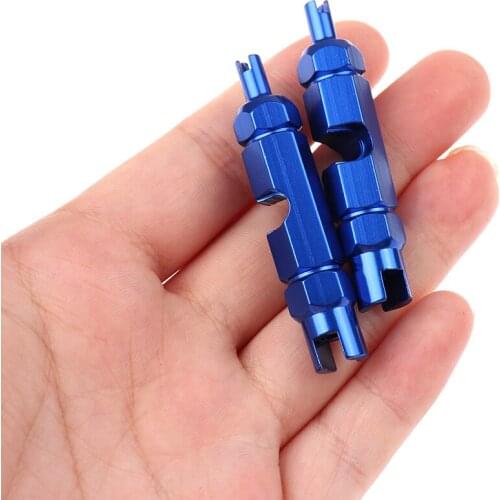 2pcs Bicycle Valve Core Remover Wrench MTB Mountain Road Bike Presta/Schrader Valve Disassembly Tool Bicycle Accessories