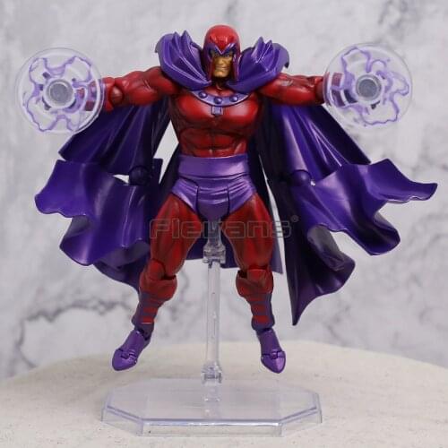 Marvel Magneto Revoltech Series NO.006 PVC Action Figure Collectible Model Toy