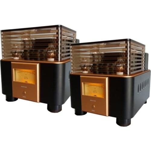 Meixing Mingda MC211-AS Mono Vacuum Tube Amplifier 6SN7 Push 211 Class AB1 Power Amplifier 100W 110V/220V (pair)