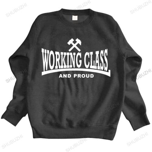 Men autumn sweatshirt black hoody Working class hoodies Skinhead Oi Punk Streetpunk skin head 1969 unisex brand winter hoodies