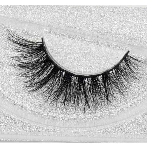 Visofree Lashes 3D Mink Eyelashes Volume Mink Eyelash Extensions Thick Mink Lashes Cruelty free Fluffy Natural False Lashes D113