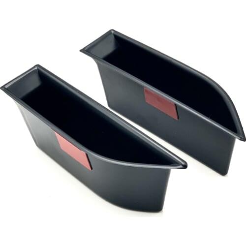 2pcs/set Car Accessories Armrest Box Door Handle Storage Glove Box Console Phone Holder case For Peugeot 3008 3008GT 4008 5008