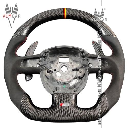 Private Custom Carbon Fiber Steering Wheel for Aud i a4 RS4 S4