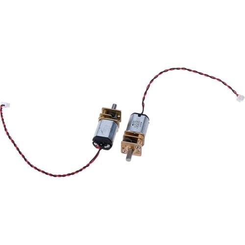 1 Pcs DC 3V-6V 5V 55rpm Reduction Gearbox Slow Speed Micro N20 Full Metal Gear Motor
