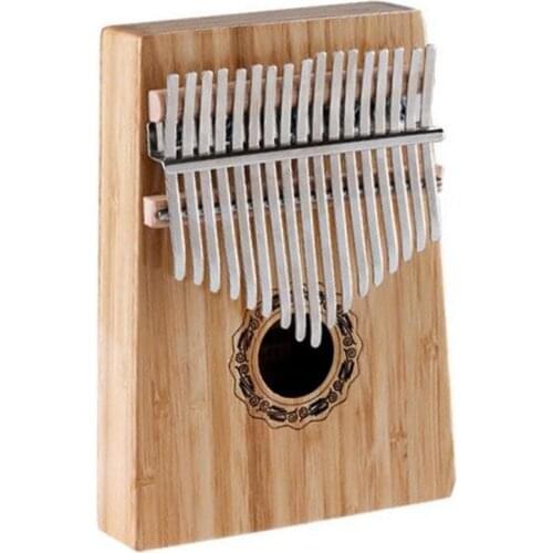 HLURU 17-Key Portable Kalimba Finger Piano Instrument For Music Lover Beginners