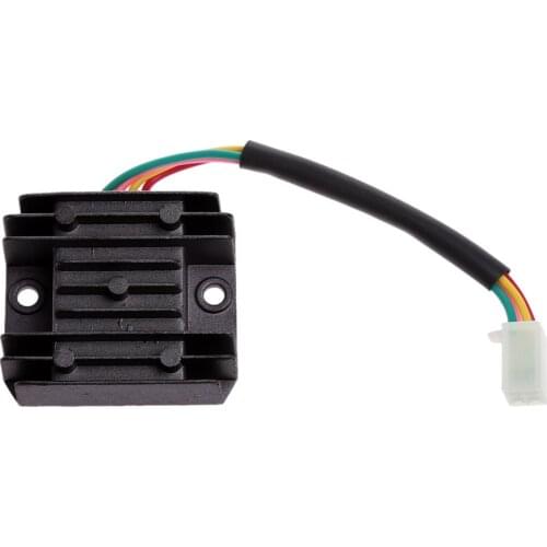 2021 New 1Pc ATV GY6 50 150cc Scooter 4 Wires Voltage Regulator Rectifier Motorcycle Boat