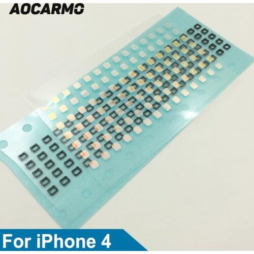 Aocarmo 50Pcs/Lot Light Sensor UV Filter Sticker PROXIMITY SENSOR Replacement For iPhone 4 4G