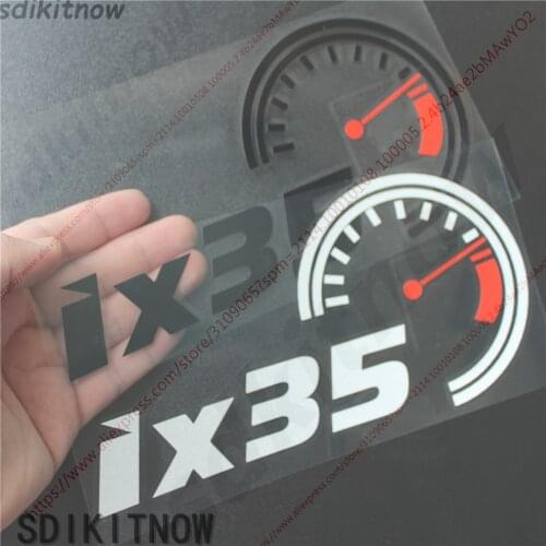 Car Dash borad Decal Speed Sticker Styling Front windshield Decoration For hyundai ix20 ix25ix30 ix35 ix45 ix 20 30 35 2012