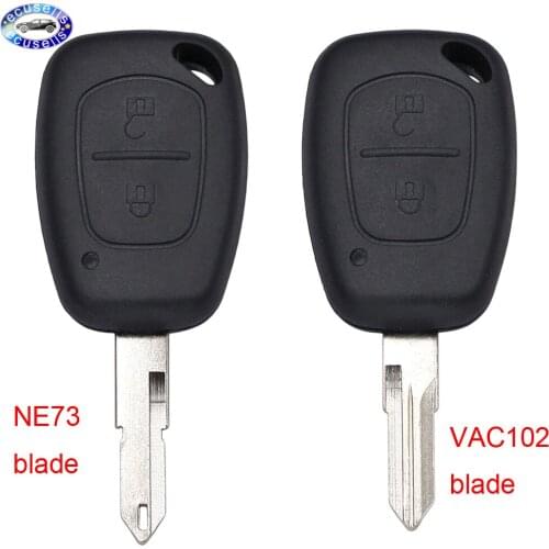 2 Button Remote Car Key Shell Fob Case For Renault Trafic Kangoo Master Movano Vauxhall Opel Vivaro Nissan Primastar