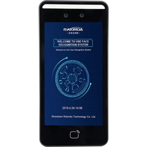 F1 Wall Mount Face Recognition Device 5 Inch Touch Screen With IC Card Reader Software Attendance System