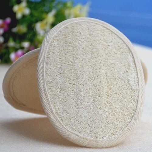 Hot Sale 1PC Natural Soft Exfoliating Loofah Bath Shower Unisex Massage Spa Scrubber Sponge Body Skin Health Cleaning Tool