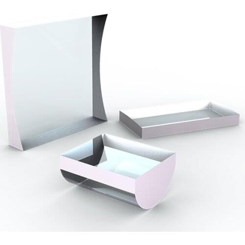 K9 Plano-convex Cylindrical Lens Size 12x10mm Focal Length 10/12.7/15/20/25/40mm AR Coating