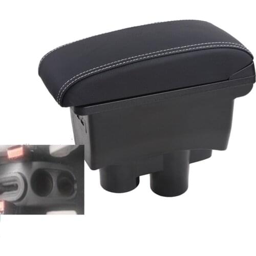 For Citroen C2 C3 Armrest Box Citroen C2 C3 Universal Car Central Armrest Storage Box modification accessories