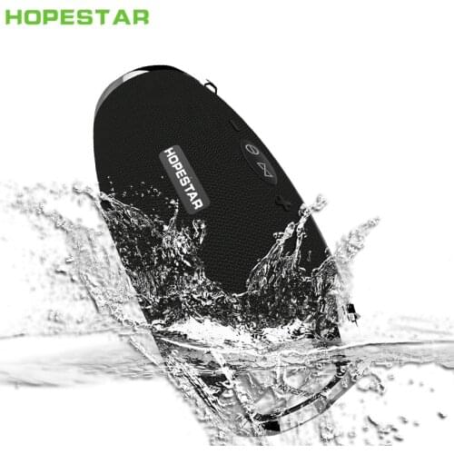 HOPESTAR-H26 Bluetooth Speaker MINI Outdoor Portable Waterproof Column Speakers Super Bass Subwoofer Music System BoomBox For PC
