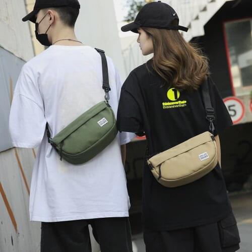 New Fashion Nylon Handbags Crossbody High Quality Messenger Bags Girls and Boys Shoulder Dress Outdoor Hand bag Black Men Bag