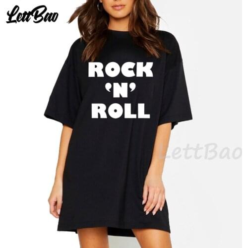 Rock N Roll Casual Graphic Harajuku Korean Fashion Summer Dress Short Dresses for Women Elegant Dresses for Women Vintage Dress