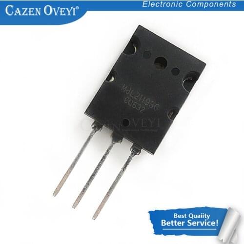 10pcs/lot MJL21193 MJL21194 MJL21194G MJL21193G (5 PCS MJL21193 + 5 pcs MJL21194) TO-3PL In Stock