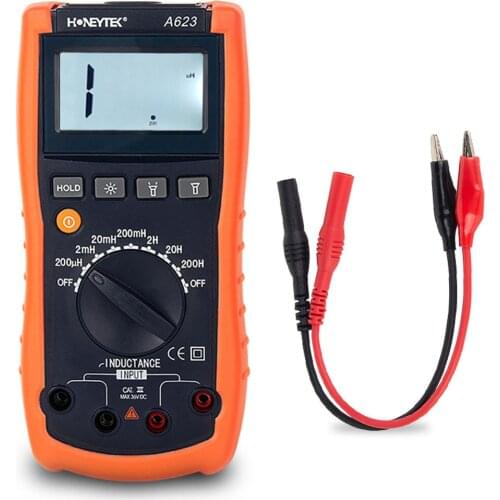 100% Brand LCR4070D LCR meter multimeter digital professional capacitor tester inductance meter multimeter test leads esr tester