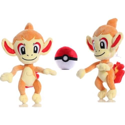 28cm Smokey Plush Toys Anime Pokemoned Kawaii Style Room Decoration Dolls stuffed Toys Gifts for Children
