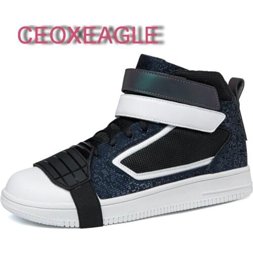 2021 Cycling MTB Shoes Mens Sports Winter protective Wear Motorbike Riding Shoes Street Racing Boots Breathable Biker Boots